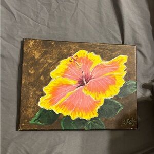Vibrant Floral Canvas Art